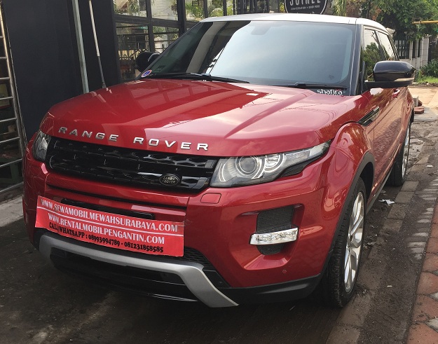 sewa range rover evoque surabaya, sewa range rover evoque mobil pengantin surabaya