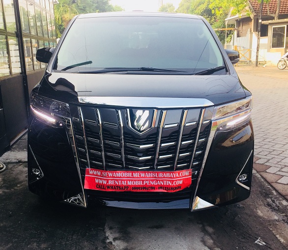 sewa mobil alphard facelift surabaya, sewa alphard facelift mobil pengantin surabaya