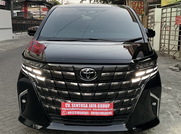 sewa alphard hev surabaya, sewa mobil alphard terbaru surabaya